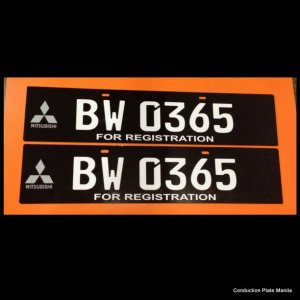 Premium Black Conduction Plate Mitsubishi