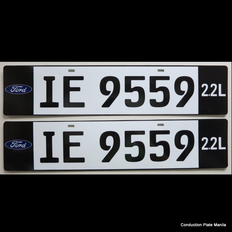 Europlate Conduction - Ford logo