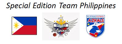 Team Philippines Plates