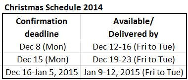 Subject to change without prior notice